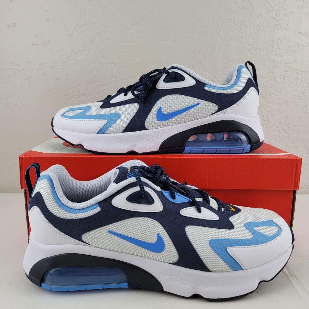 Nike Air Max 200 White/University Blue CT1262-103